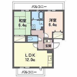 フロラシオン瑞穂の物件間取画像